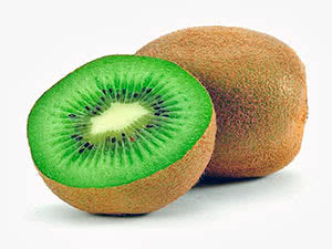 Voksende kiwi på vinduet